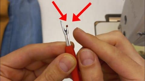 The Secret of the Red Ball on Your Seam Ripper | DIY Joy Projects and Crafts Ideas