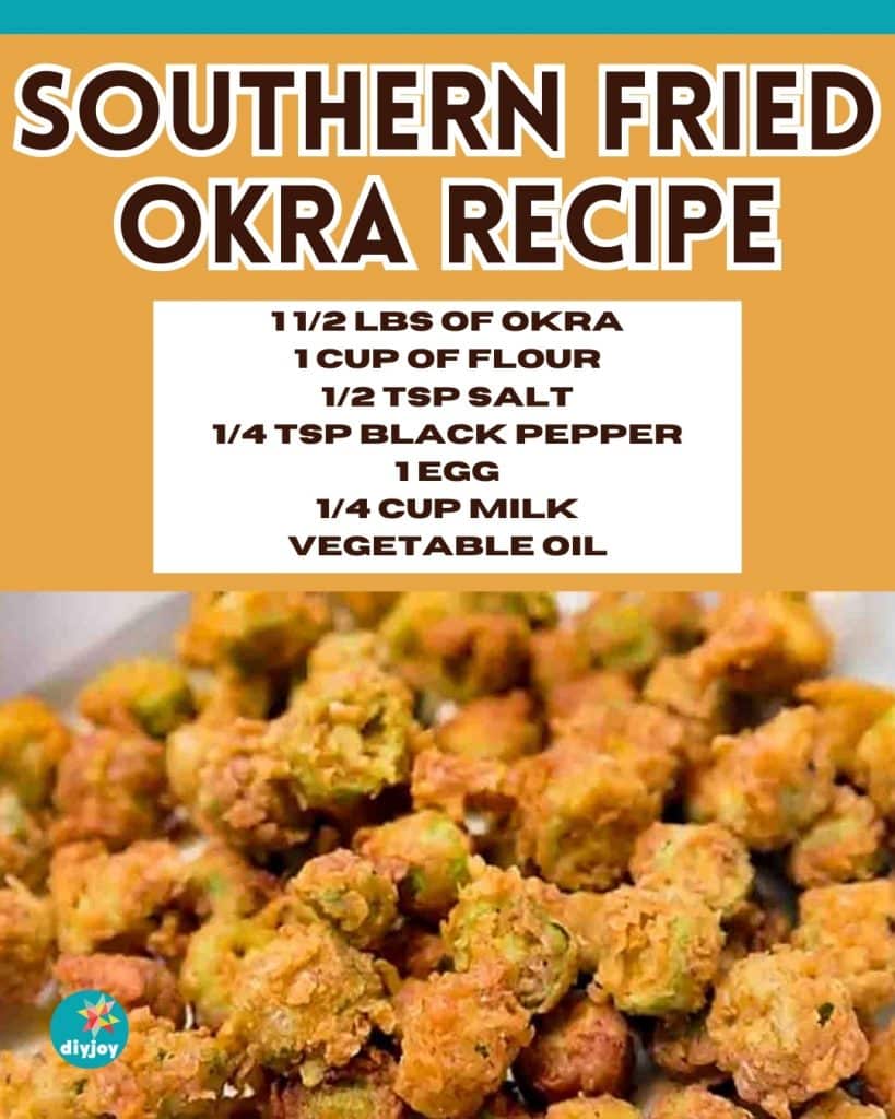 Crispy Southern Fried Okra Recipe