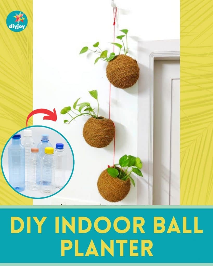 DIY Indoor Ball Planter Tutorial