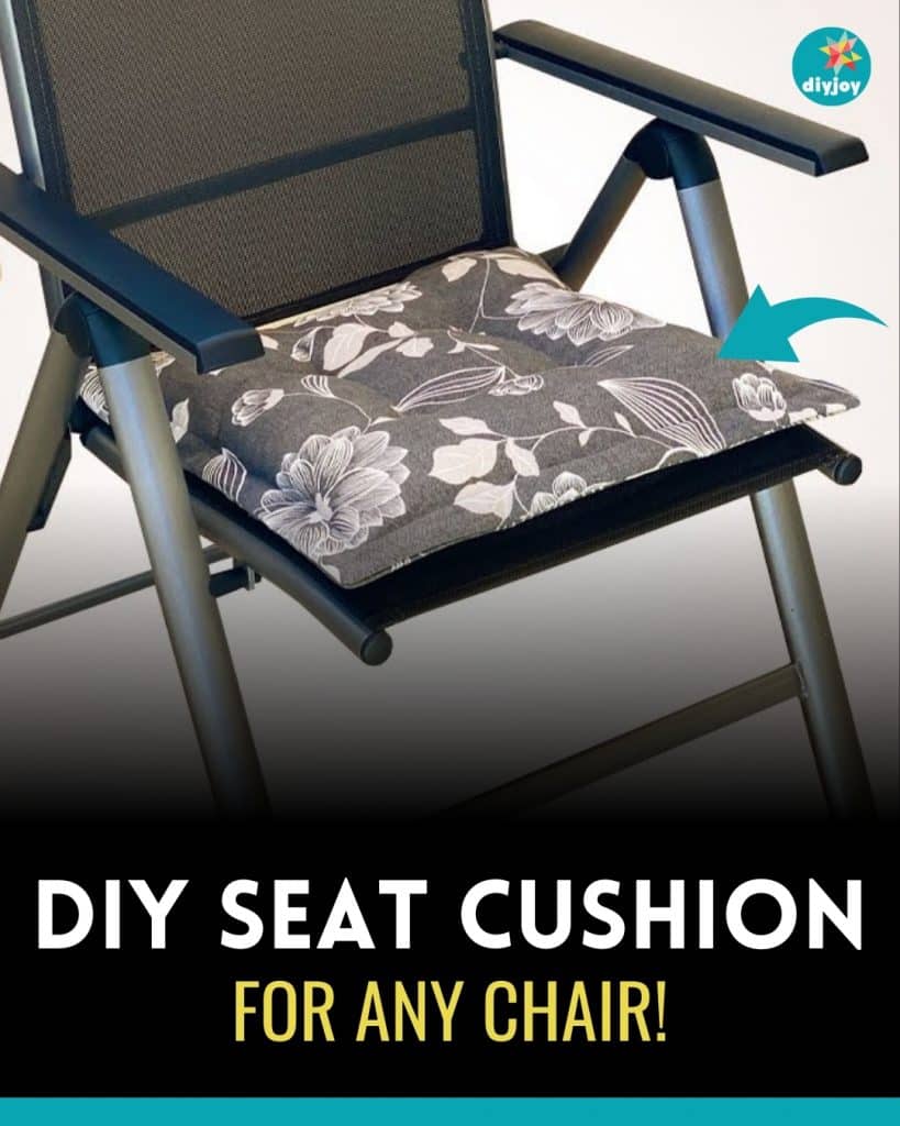 DIY Seat Cushion For Any Chair