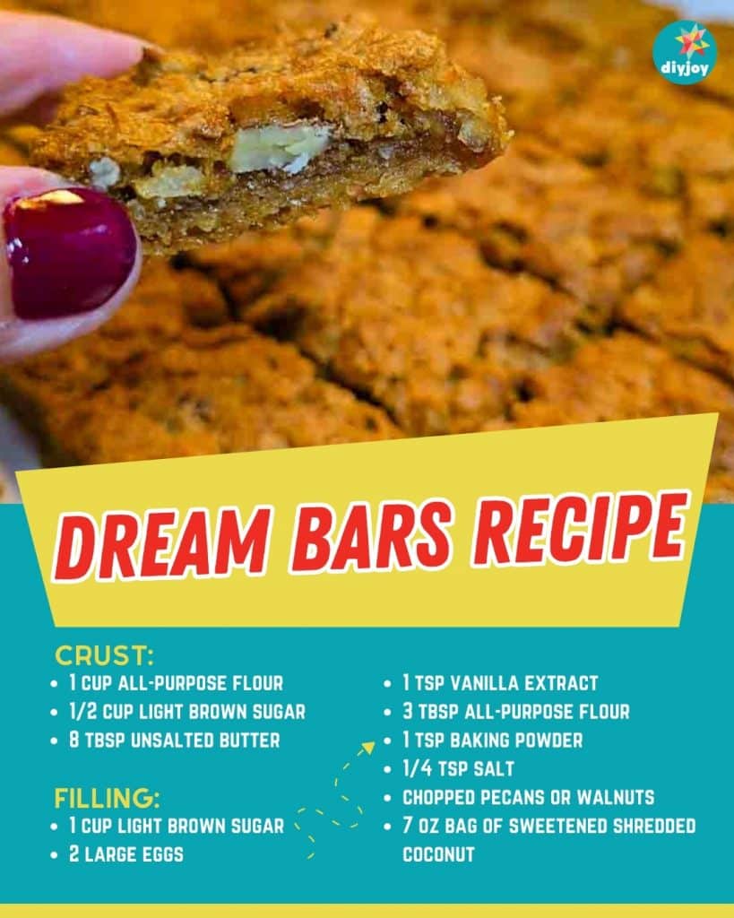 Dream Bars Recipe