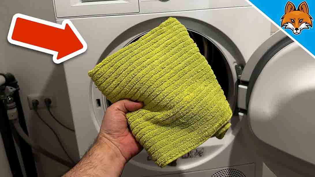 Simple Hack To Shorten The Drying Time Of Your Laundry | DIY Joy Projects and Crafts Ideas