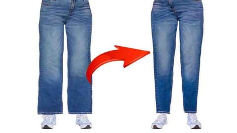 How To Taper Your Jeans In 5 Minutes | DIY Joy Projects and Crafts Ideas