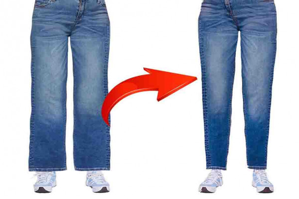 How To Taper Your Jeans In 5 Minutes