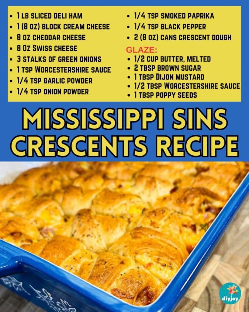 Mississippi Sin Crescents Recipe