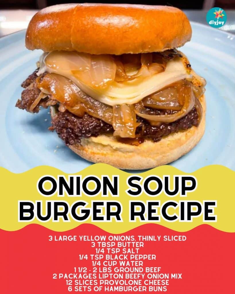 Onion Soup Burger Recipe