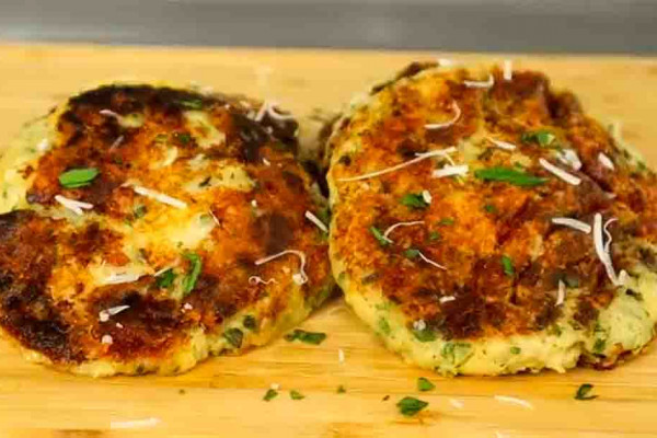 Parmesan Mashed Potato Cakes Recipe