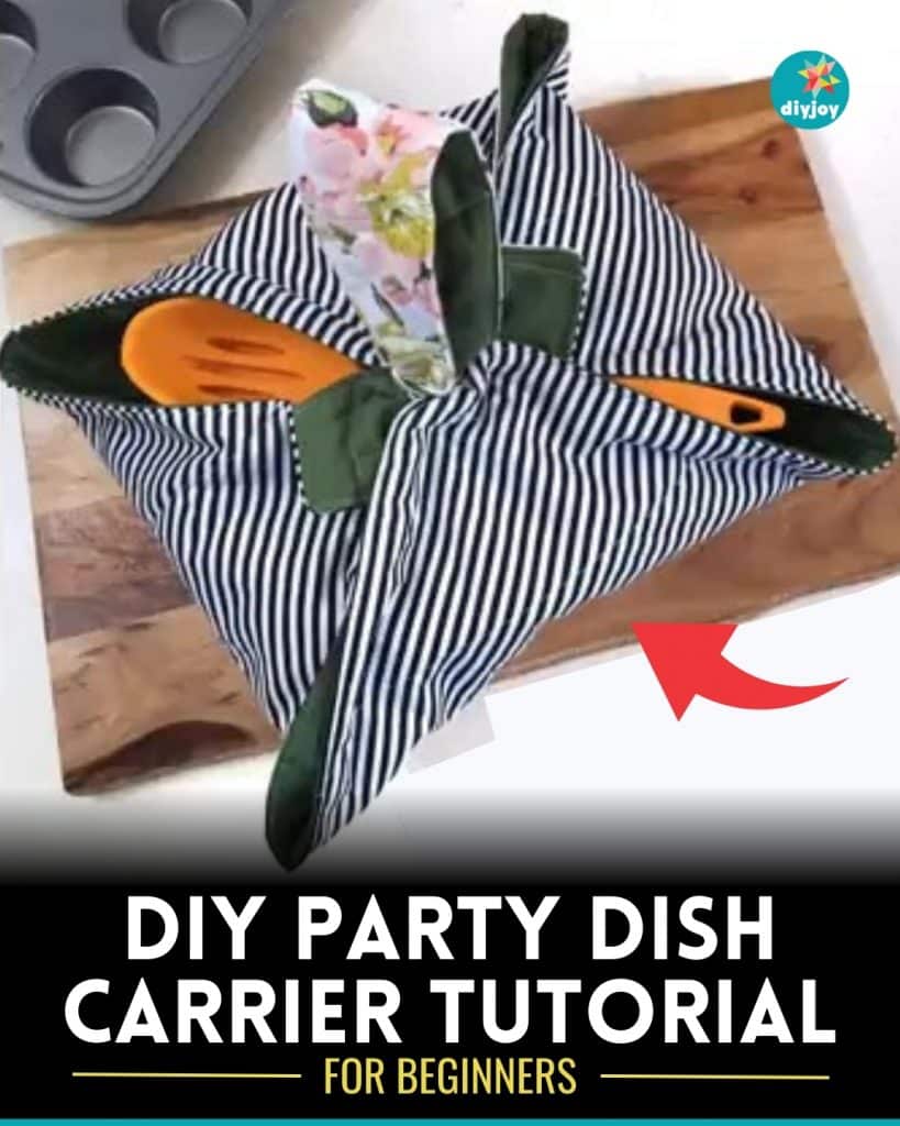 Party Dish Carrier Tutorial for Beginners