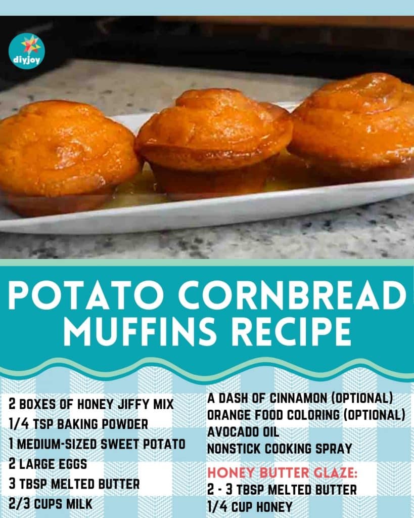 Potato Cornbread Muffins Recipe