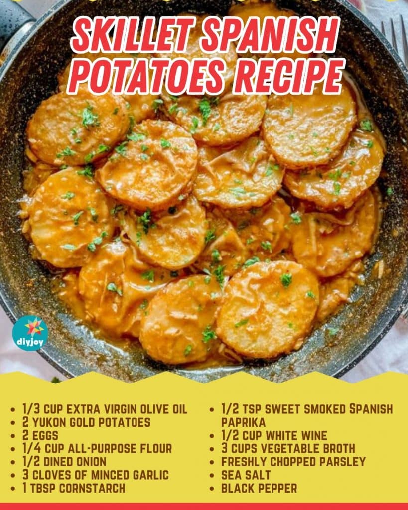 Skillet Spanish Potatoes Recipe