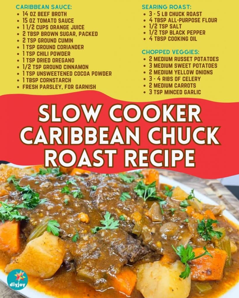 Slow Cooker Caribbean Chuck Roast Recipe
