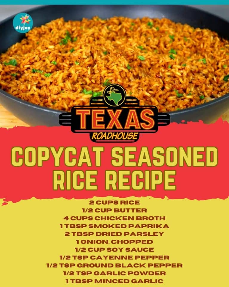 Texas Roadhouse Copycat Seasoned Rice Recipe