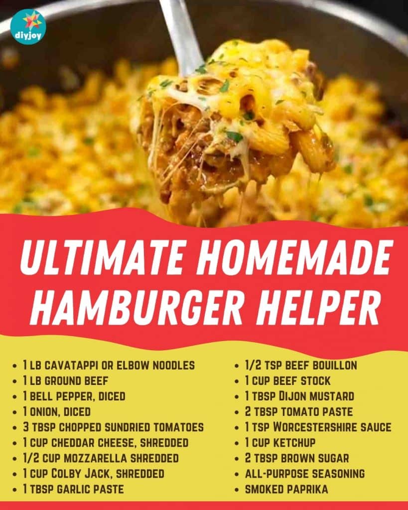 Ultimate Homemade Hamburger Helper Recipe