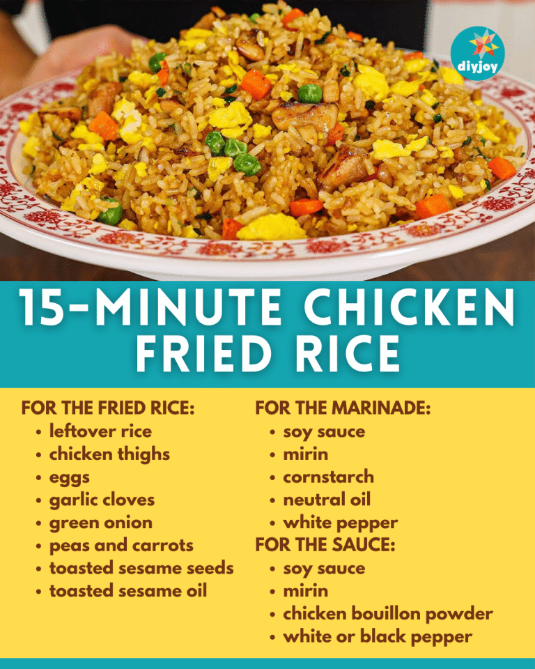 15-Minute Chicken Fried Rice