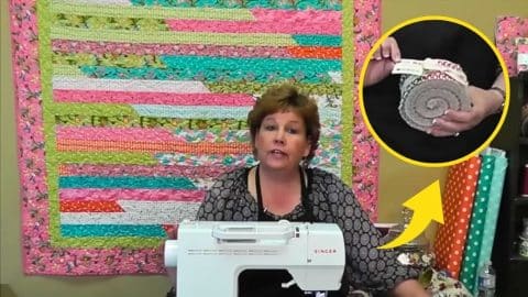45-Minute Jelly Roll Race Quilt With Jenny Doan | DIY Joy Projects and Crafts Ideas