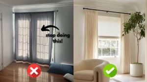 5 Rules for Hanging Curtains
