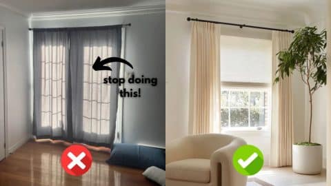 5 Rules for Hanging Curtains | DIY Joy Projects and Crafts Ideas