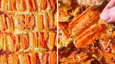 Crispy Smashed Baby Carrots With Parmesan | DIY Joy Projects and Crafts Ideas