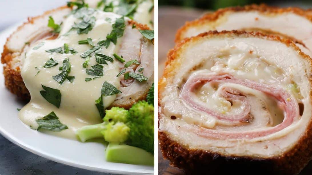 Crispy and Creamy Chicken Cordon Bleu | DIY Joy Projects and Crafts Ideas