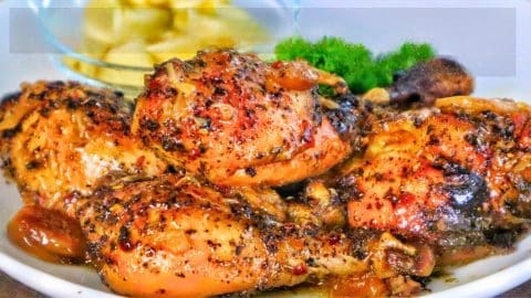 Crockpot Italian Garlic Chicken Recipe | DIY Joy Projects and Crafts Ideas