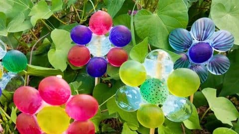 DIY Dollar Tree Glass Bead Flowers | DIY Joy Projects and Crafts Ideas