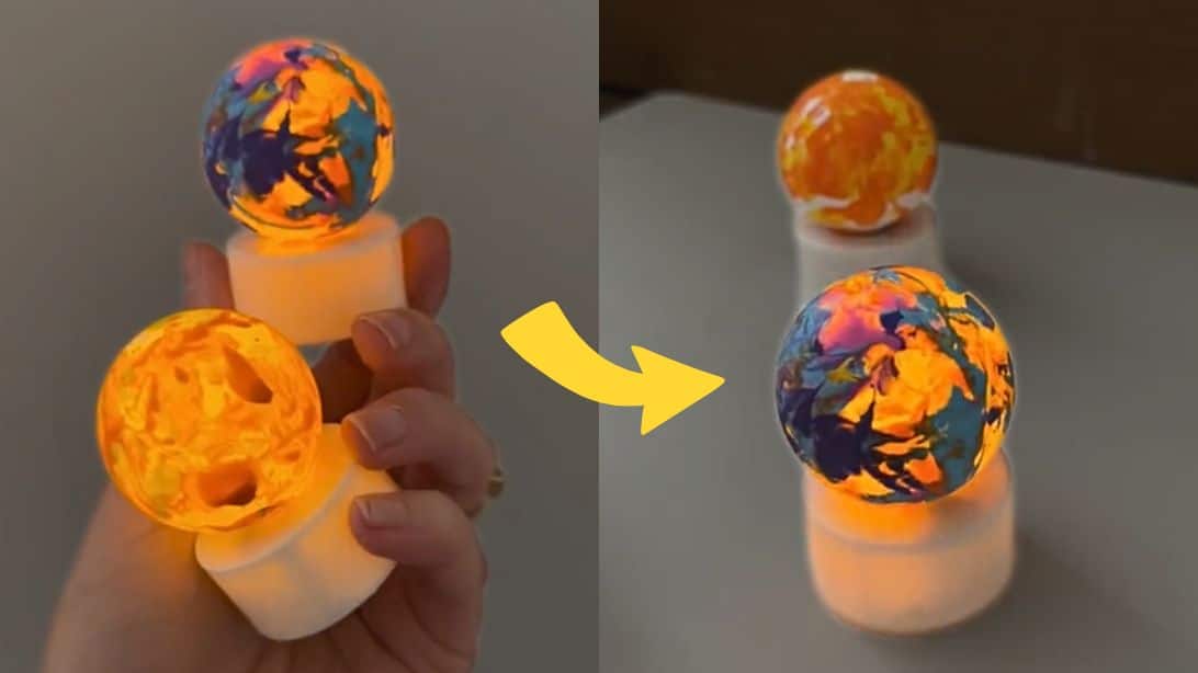 DIY Tea Light Planets | DIY Joy Projects and Crafts Ideas