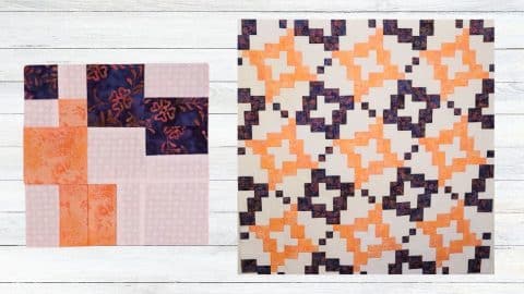 Disappearing 4-Patch Whirlygig Two Step | DIY Joy Projects and Crafts Ideas