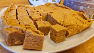 Easy 2-Ingredient Peanut Butter Fudge Recipe
