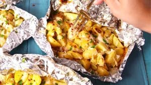 Easy Campfire Potatoes