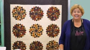 Easy Checkered Dreseden Quilt With Jenny Doan