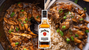 Easy Crockpot Bourbon Chicken Recipe