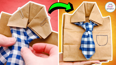 Easy DIY Father’s Day Gift Bag Tutorial | DIY Joy Projects and Crafts Ideas