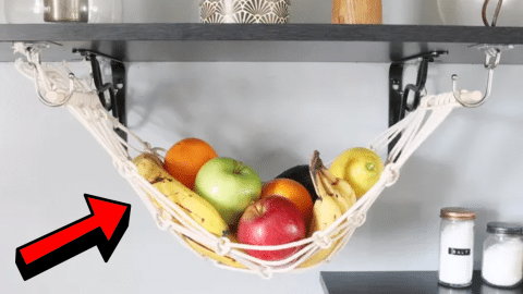 Easy DIY Fruit Storage Hammock Tutorial | DIY Joy Projects and Crafts Ideas