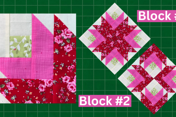 Easy Double Tulip Quilt Block Tutorial