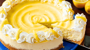 Easy Lemon Cheesecake Recipe