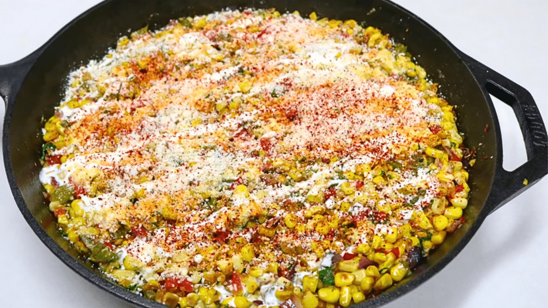 Easy Mexican Corn Skillet Recipe | DIY Joy Projects and Crafts Ideas