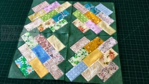 Easy Quilt Block Made From Fabric Scraps