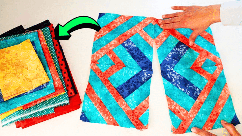 Easy Scrappy Quilt Tutorial for Beginners | DIY Joy Projects and Crafts Ideas