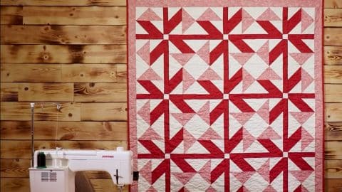 Easy Twisted Ribbon Quilt | DIY Joy Projects and Crafts Ideas