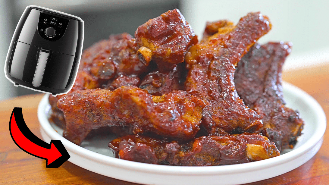 Fall-Off-The-Bone Air Fryer BBQ Ribs Recipe | DIY Joy Projects and Crafts Ideas