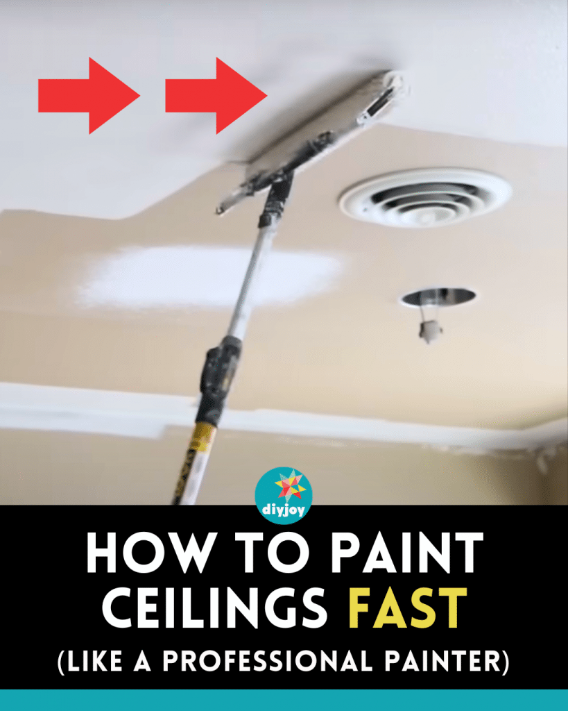 How to Paint Ceilings Fast