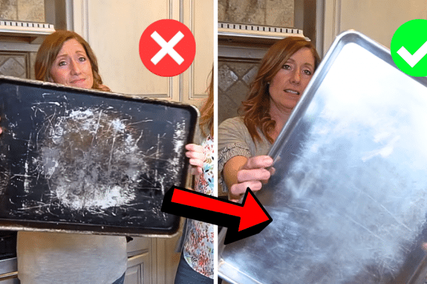 How to Clean Burnt Baking Sheets Easily
