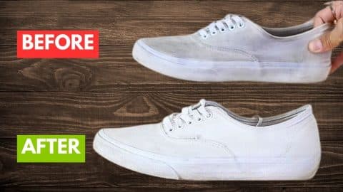 How to Easily Clean White Shoes | DIY Joy Projects and Crafts Ideas