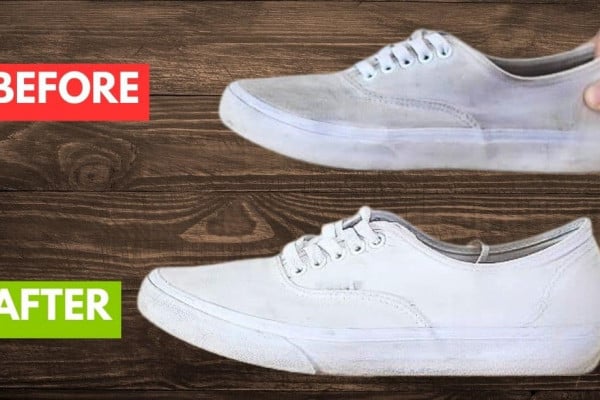How to Easily Clean White Shoes