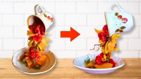 How to Make a Floating Teacup | DIY Joy Projects and Crafts Ideas