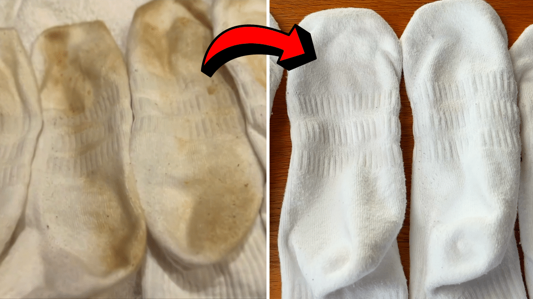 How to Whiten Dirty Socks Like a Pro | DIY Joy Projects and Crafts Ideas