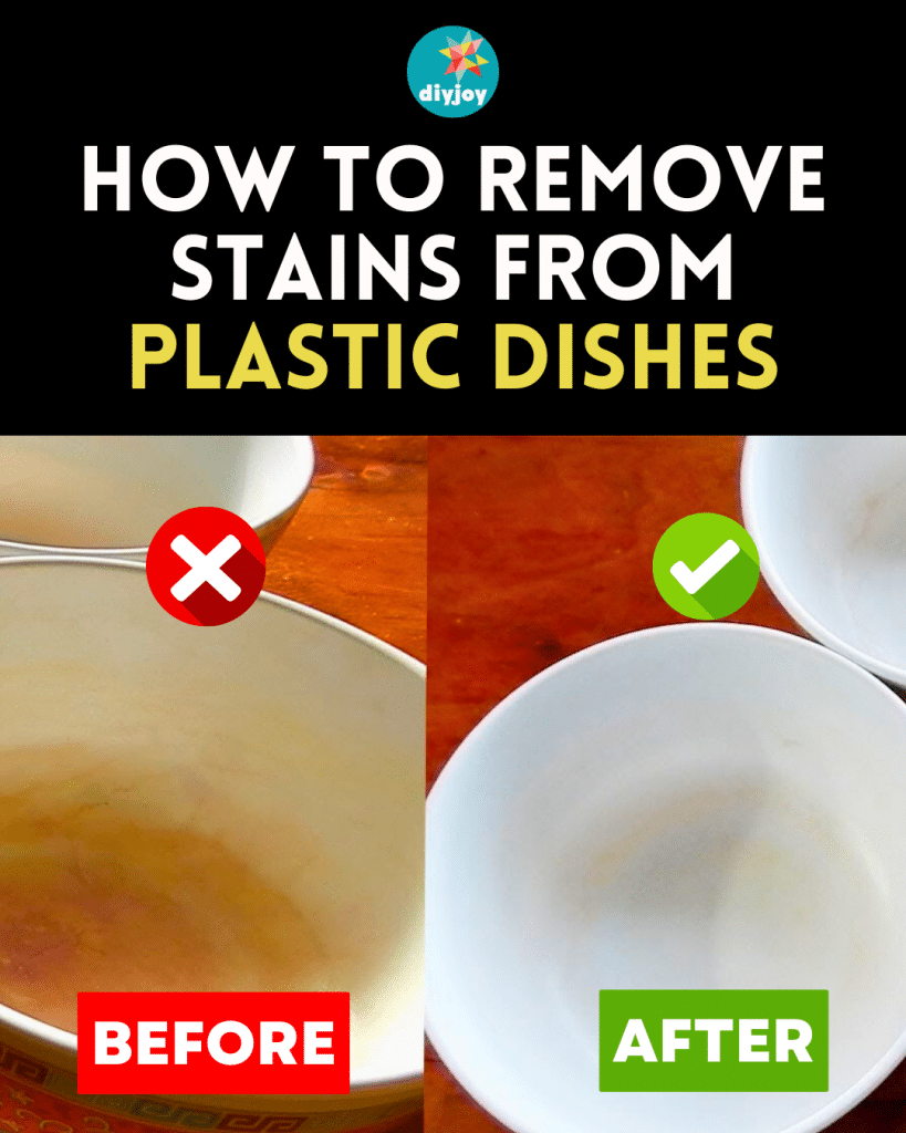 How to Remove Stains From Plastic Dishes