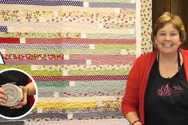 Jelly Roll Race 2 Quilt With Jenny Doan
