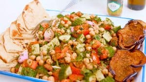 Loaded Chickpea Salad Recipe