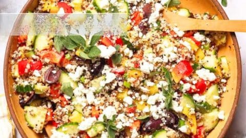Mediterranean Quinoa Salad Recipe | DIY Joy Projects and Crafts Ideas